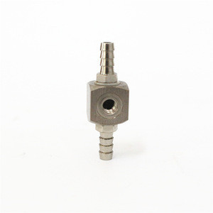China factory nickel cnc machining parts c3600 copper joint Pneumatic accessories