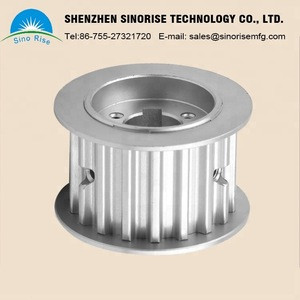 Alibaba China Suppliers OEM CNC Machining Parts Aluminum GT2 Timing Belt Pulley