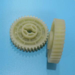 PA nylon material  Custom high precision CNC machining parts helical gear and gear shaft