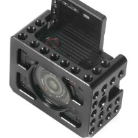 SONY RX0 appareil photo de vlog cnc aluminum cnc machining parts stainless steel action camera black with holes accessories