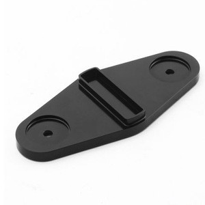 Custom motor spare parts mechanical parts anodized aluminum  auto cnc machining parts casting seat based