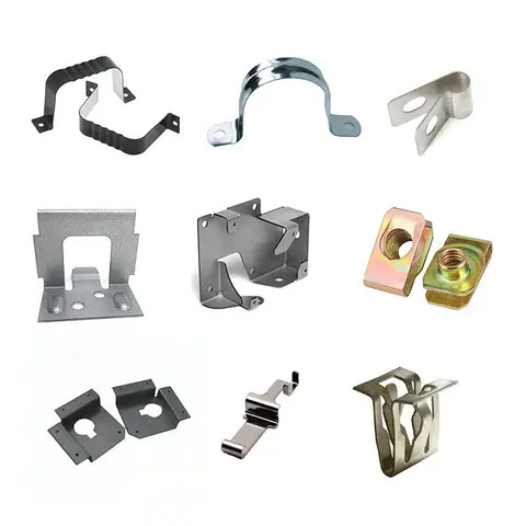 Factory Supply Sheet Metal Parts Custom Made CNC Machining Parts Metal Clamp for Industry