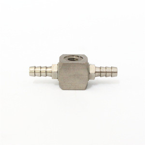 China factory nickel cnc machining parts c3600 copper joint Pneumatic accessories