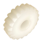 Custom CNC machining parts plastic POM turning gear parts