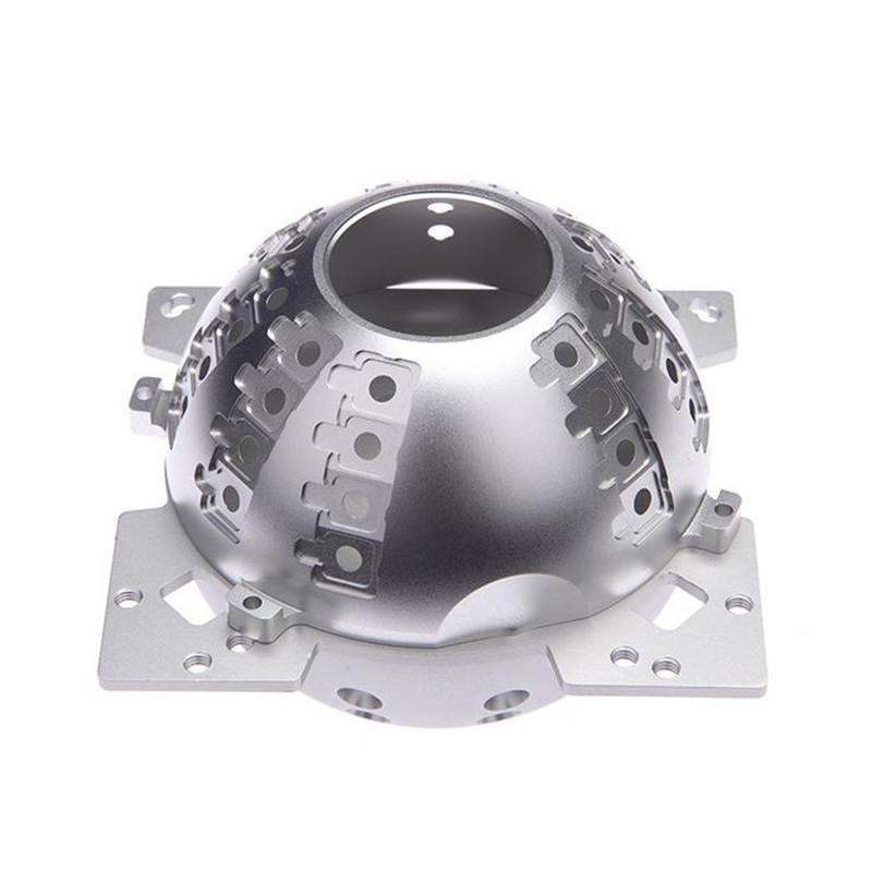 brushed anodized aluminum cnc machining parts / custom high precision CNC machining services