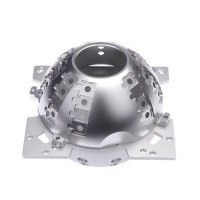 brushed anodized aluminum cnc machining parts / custom high precision CNC machining services