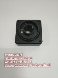camera anodized CNC machining parts