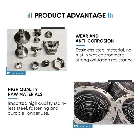 Machining Center Parts Cnc Machining Services Parts Strong Pressure Resistance Cnc Machining Parts Stainless Steel