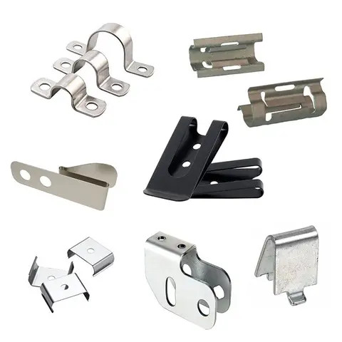 Factory Supply Sheet Metal Parts Custom Made CNC Machining Parts Metal Clamp for Industry