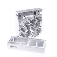 brushed anodized aluminum cnc machining parts / custom high precision CNC machining services