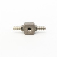 China factory nickel cnc machining parts c3600 copper joint Pneumatic accessories
