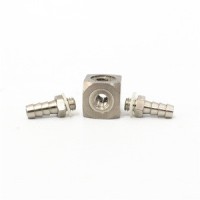 China factory nickel cnc machining parts c3600 copper joint Pneumatic accessories